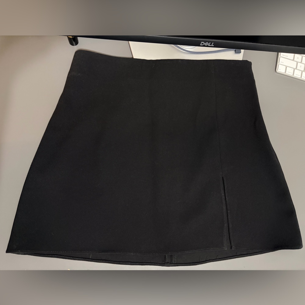 Classic Black A-Line Skirt - Women's